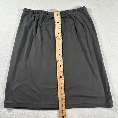 J.Jill Faux Suede Short Skirt Drawstring Comfortable Women's X