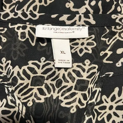 Liz Lange Halter Maternity Maxi Dress ZZ9