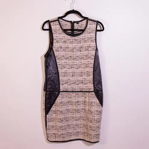 NEW Theory Waldia Alluring Multi Woven Boucle Cotton Silk Shift Dress 12