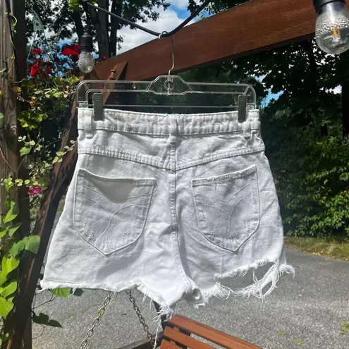 Rolla's  White denim Shorts 