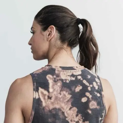 Nobull NWT Women’s Muscle Tank - XXL - Tan and Black Tie Dye