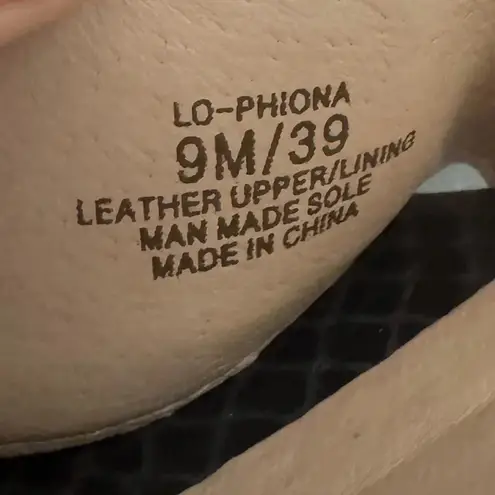 Louise et Cie Navy Blue Strappy Wedge Heel Sandals size 9