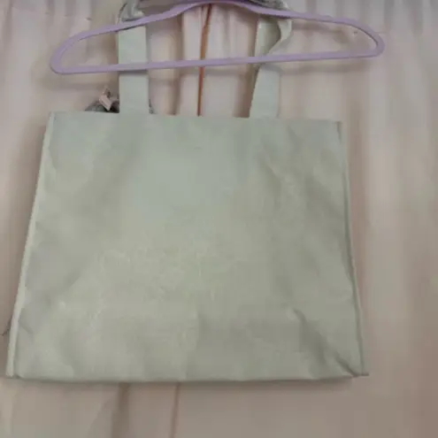 Victoria's Secret  Cream Tote Bag with Scarf Accent
