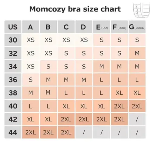 Momcozy Hands Free Pumping Nursing Bra Skin Color X