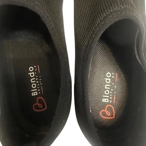 Blondo Farrah Waterproof Slip On Sneakers Casual Comfort Shoes Black Size 8.5