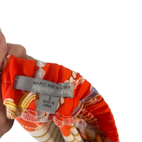 Marc New York  Women Small Geometric Asymmetric Mixed Media Scarf‎ Skirt