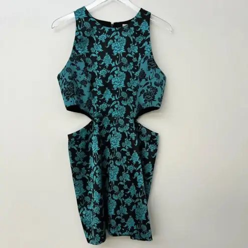 Anthropologie  HUTCH Brocade‎ Cut Out Side Dress