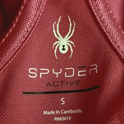 Spyder Active Top Women's Size Small Pink Pullover Athletic Workout Tank
