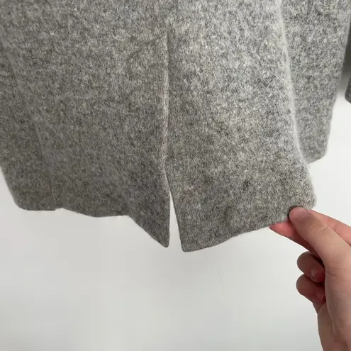 Reiss Women's Gray Wool Blend Evan Single Breated Blazer Coat Size 2