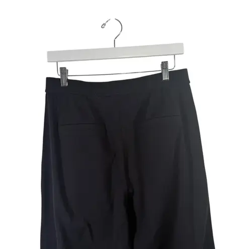 Halara High Waisted Side Pocket Work Flare Pants Black Womens Large Petite