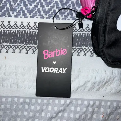 NWT Barbie Vooray Quinn Belt Bag Black Pink