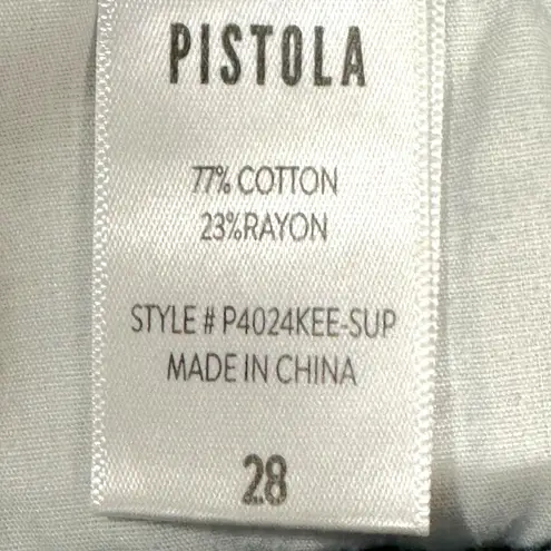 Pistola Asher Girlfriend Jean Shorts in Supreme Hit Distressed Frayed Size 28