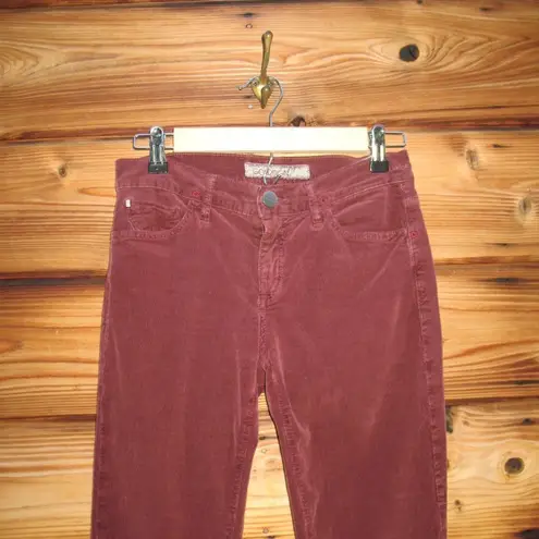 Goldsign Boot Cut Corduroys Pants Jeans Red Size 25