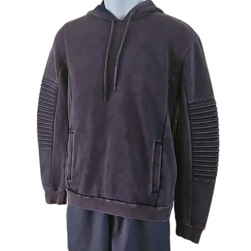 INC International Concepts Women's XS Moto Sleeve Hoodie