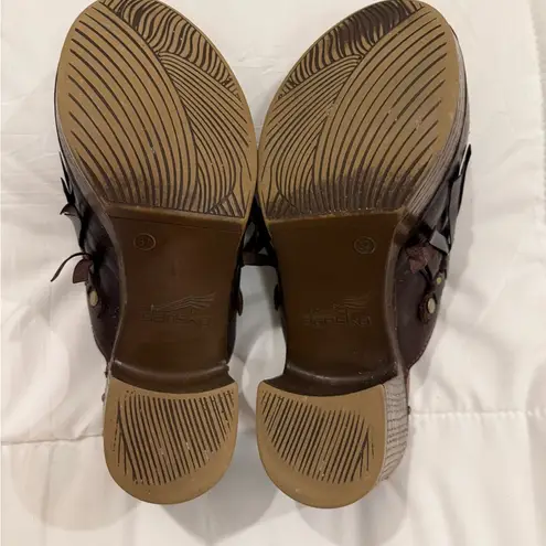 Dansko Deni Mule Women’s Size 37 (US 6.5–7) Chocolate Brown Full Grain Leather