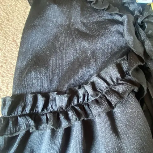 House of Harlow 1960 black pants set Small