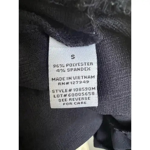 Emma & Michele Short Sleeve Ruffled Knee Length Dress Small