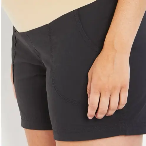 Motherhood Maternity Secret Fit Belly Poplin Short Size Small