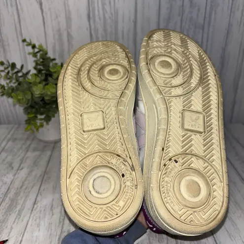 VEJA Womens Size 37 US 6 Magenta White Sneakers