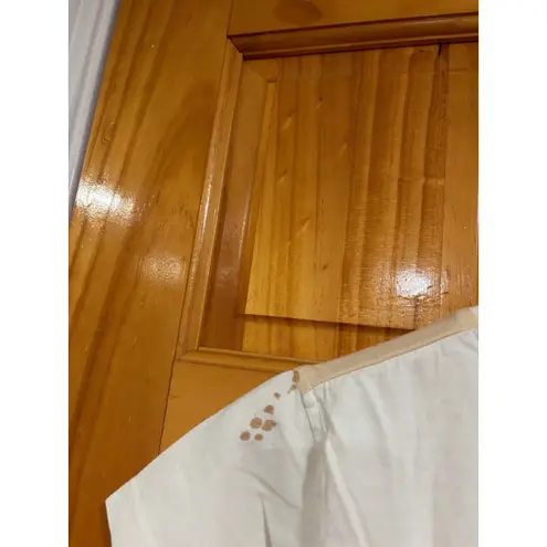 Betty Boop Vintage 1996 Graphic Tee Beige White Two-Tone Anime Cartoon Retr