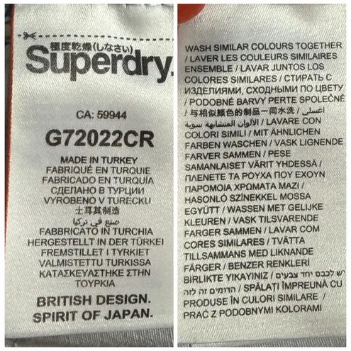 Superdry Floral Embroidered Denim Skirt Heritage 93 Women’s Size W28