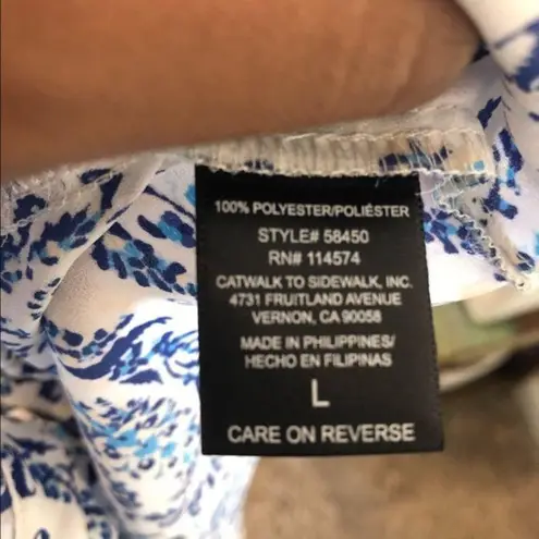 Pleione Paisley Print Blouse