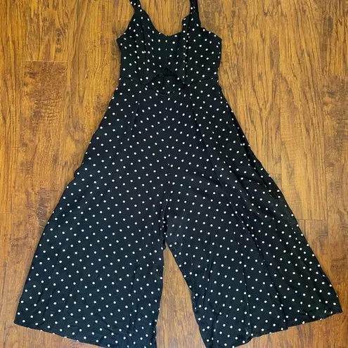 Black Swan Polka dot midi jumpsuit