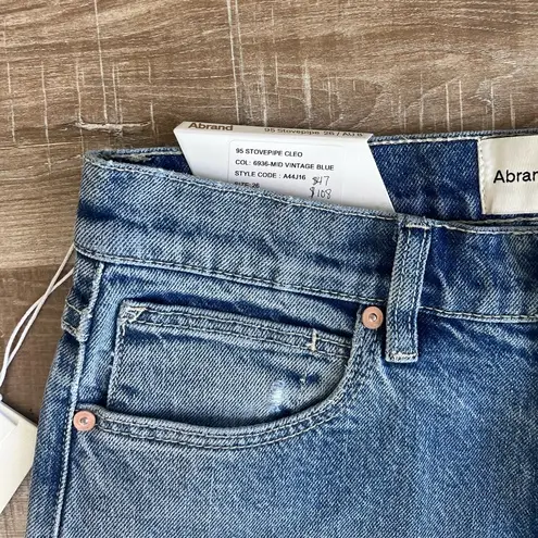 Abrand Jeans A 95 stovepipe in Cleo slim straight Size 26 Blue