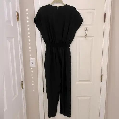 The Editor’s Market Moll V-Neck Jumpsuit in Black