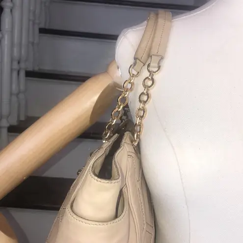 Salvatore Ferragamo Gancini Embroidered Leather Betulla Side Pocket Shoulder Bag