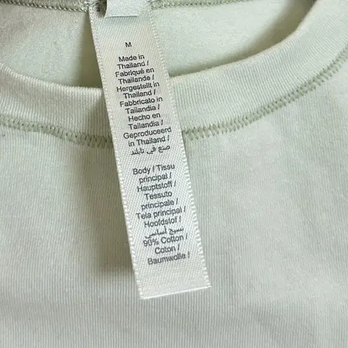 SKIMS Stretch Cotton Tee in Bone Size Medium