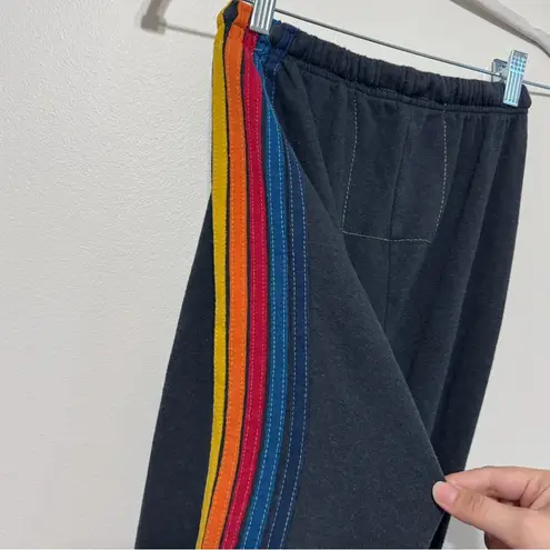 Aviator Nation  5 Stripe Jogger Size Small Gray Women’s Sweatpant