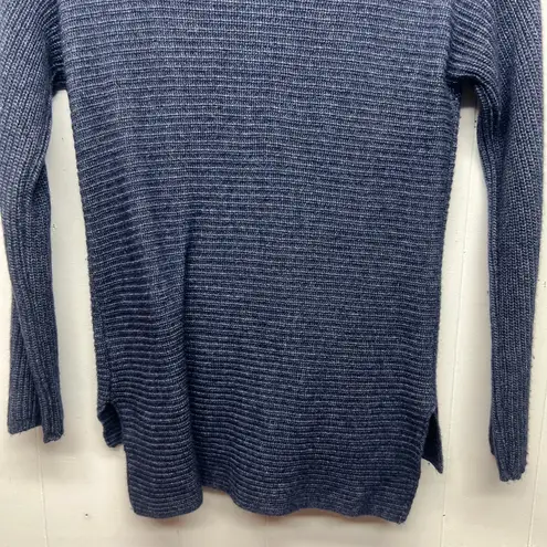 Benedetta B. Made in Italy Merino Wool Cashmere Blend Women's Blue Sweater Small