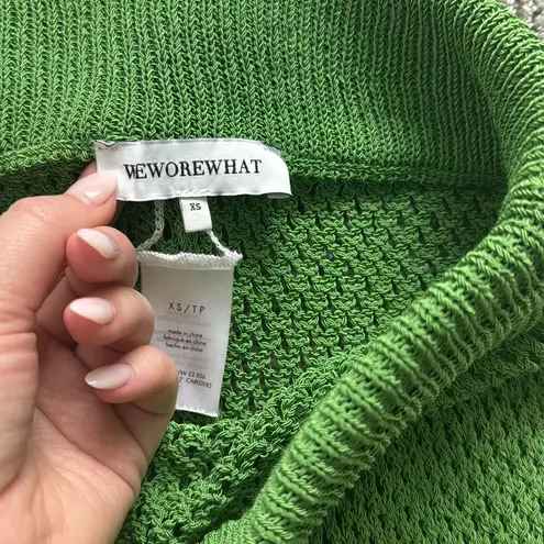 We Wore What Crochet Top & Pant Set