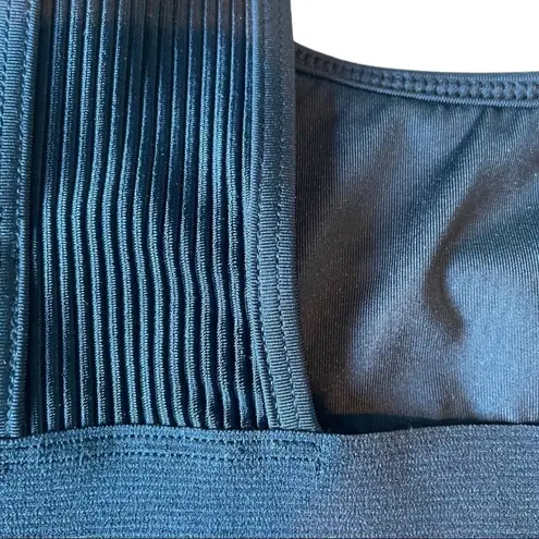 frankie's bikinis Frankies‎ Bikinis Ribbed Drew Bikini Top XS Black