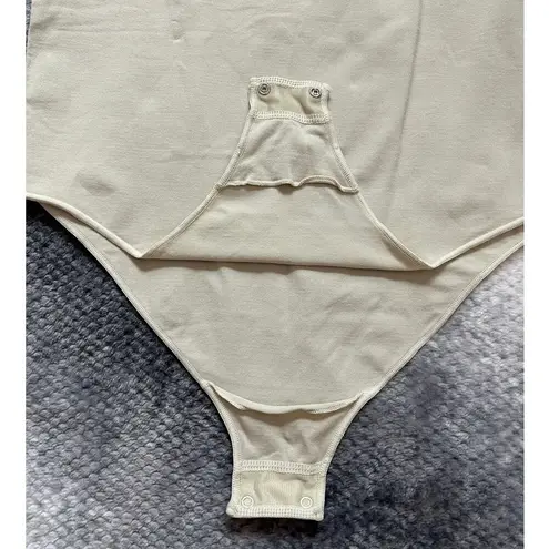 SKIMS Seamless Fits Everybody Cami Bodysuit Sand Cheeky Size Large XL