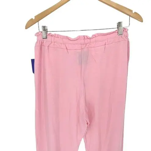 Addison Bay LOVIE SWEATPANT IN LIGHT PINK POCKETS Size Medium Pink