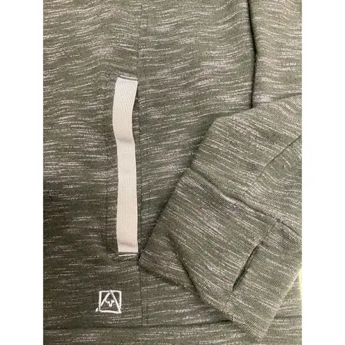 Avalanche Women's Snap Neck Pullover Sweatshirt Sz L/G Thumbholes Outdoor