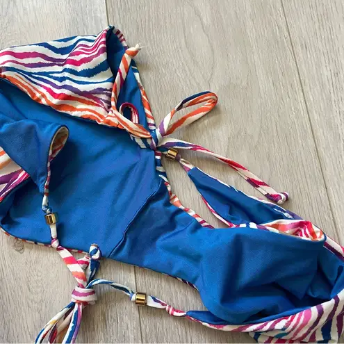 Calzedonia Cobey Bottoms zebra print womens multicolor (xsmall) swim colorful