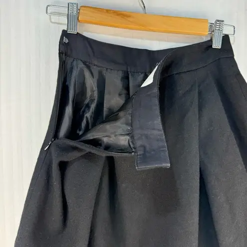 Plaze %100 Wool Pleated High