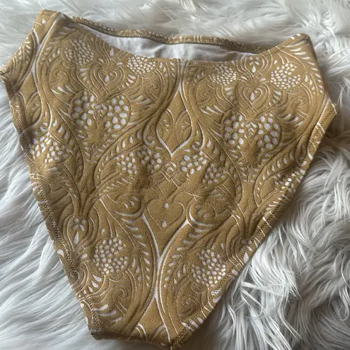 Paolita Gobi Bikini Bottom Gold Size M