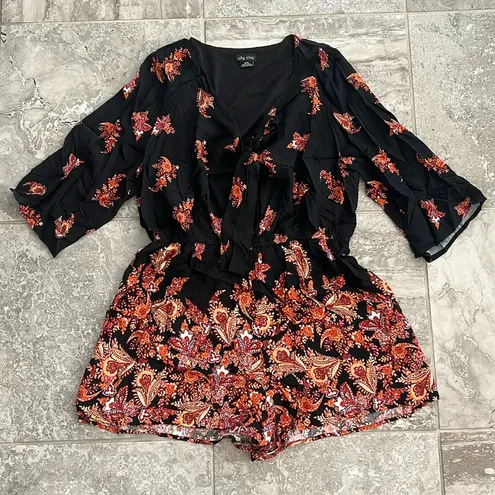 City Chic NEW Boho Playsuit Romper, Size 18 NEW w/o Tag