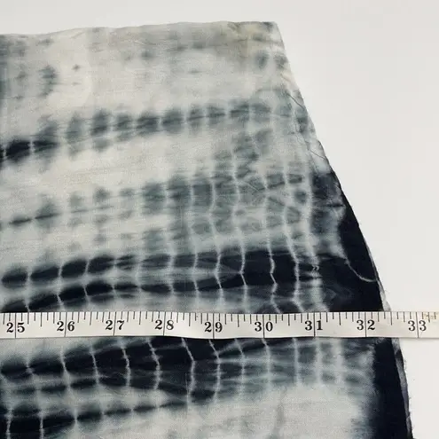 C’isa Tie Dye Black Button Down Tunic Dress