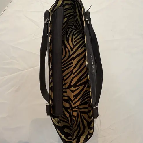 Vintage 90s Y2K Kate Spade Black Silk Original Classic Shoulder Bag Purse