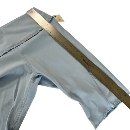 Free People Movement NWT Heart Rate High Rise Shorts Blue Small Ruffle Girlcore