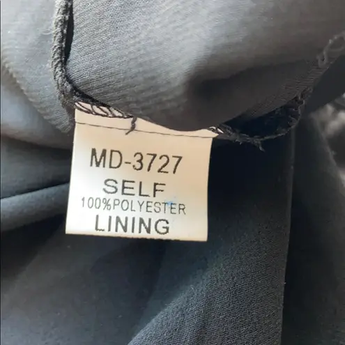 NWT Minuet Cocktail Strapeless Black Dress, Small