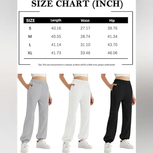 Women's Cinched Bottom Sweatpants Classic Size XL