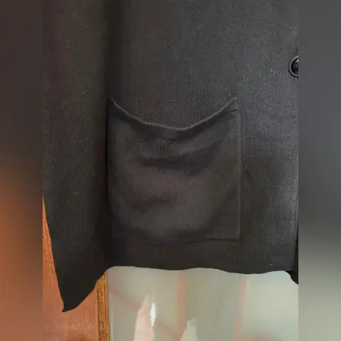 Bob Mackie Women’s Black Wearable Art Feather Cardigan Sweater Dream Catcher