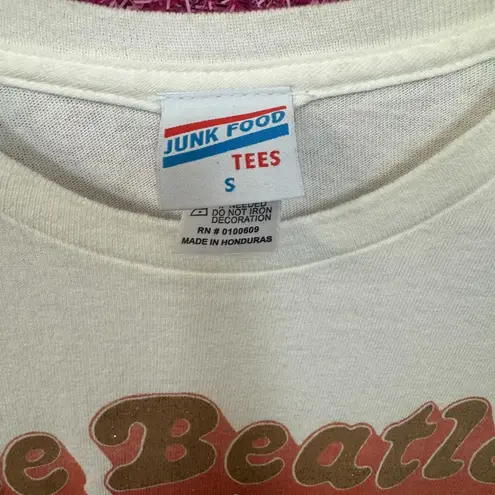 The Beatles Glitter Spellout Get Back Studio Sessions Tee small