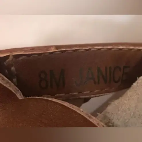 Natural Soul Naturalizer Women's Janice Flat Sandal Brown Size 8